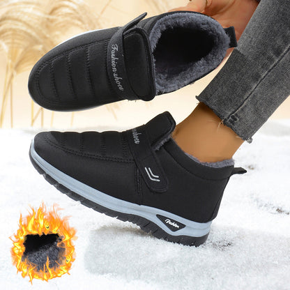 Women’s Fleece-Lined Insulated Snow Boots – Warm Winter Anti-Slip Boots