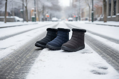 Women’s Thickened Cotton Snow Boots – Waterproof Warm Winter Boots