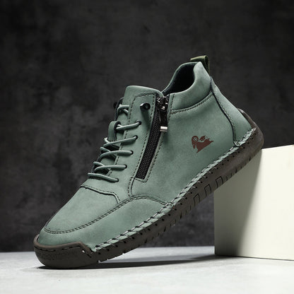 Women’s Hand Stitched Soft Sole Flat Casual Shoes