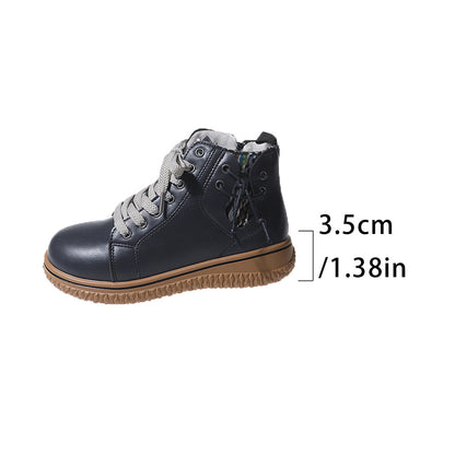FitiqueFit Women’s Flat Heel Martin Boots