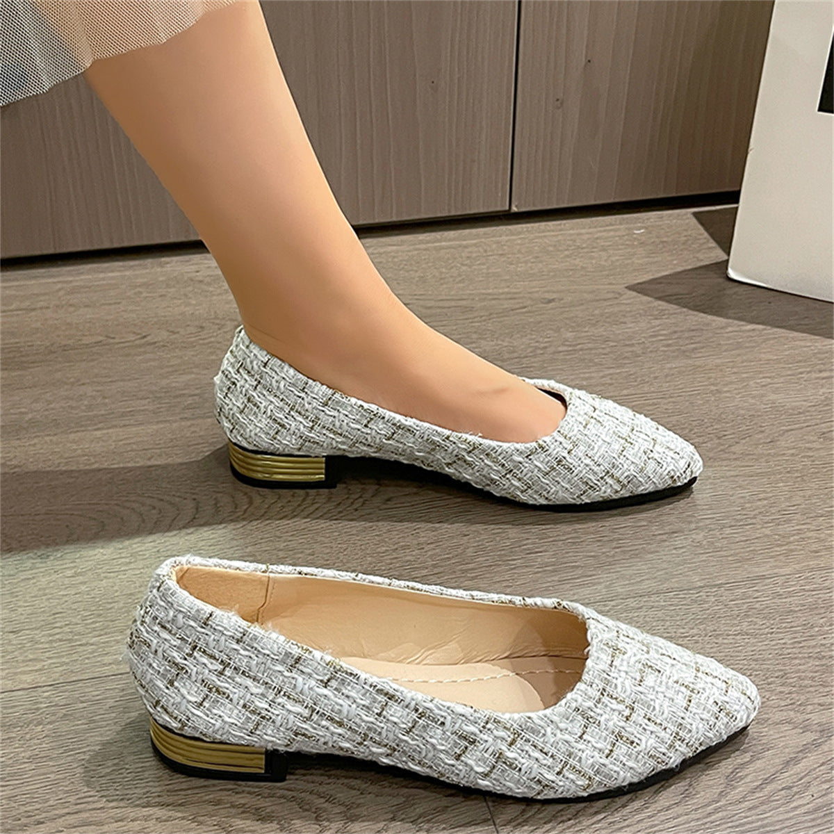 Lazy Shoes Roman-style Slip-on Elegant Pumps
