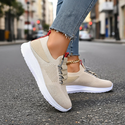 Women’s Non-Slip Round-Toe Casual Sneakers