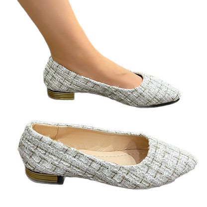 Lazy Shoes Roman-style Slip-on Elegant Pumps
