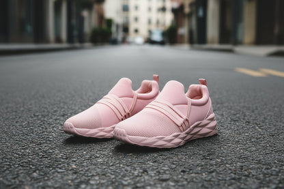 Women’s Laced Summer Sneakers – Lightweight Breathable Casual Shoes